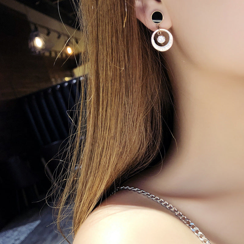 Glimmering Waves - Earrings