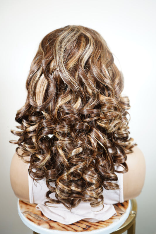 Violet Elegance - Colored Wigs, Curly Wigs, Shop All Wigs