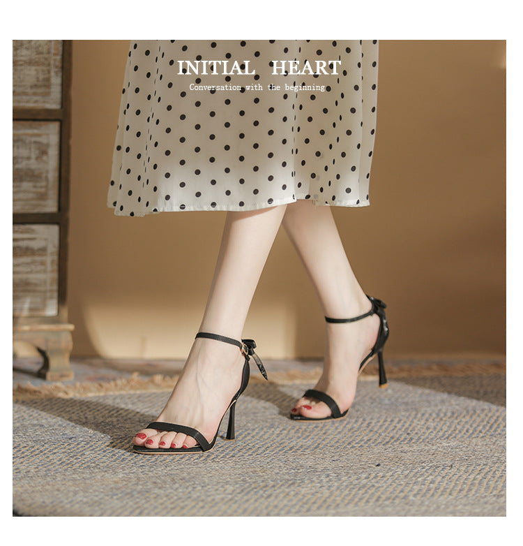 Sleek Elegance - High Heel Sandals