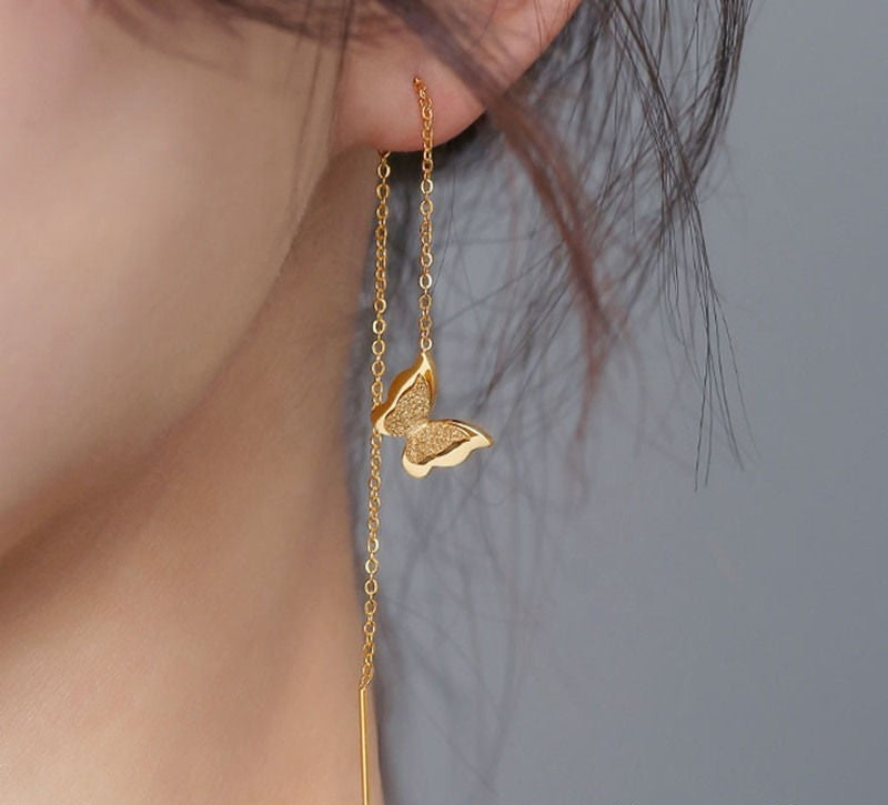 Golden Threads - Earrings