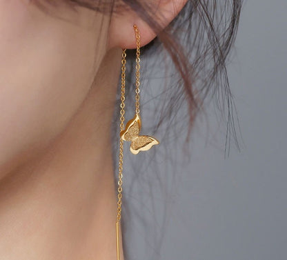 Golden Threads - Earrings