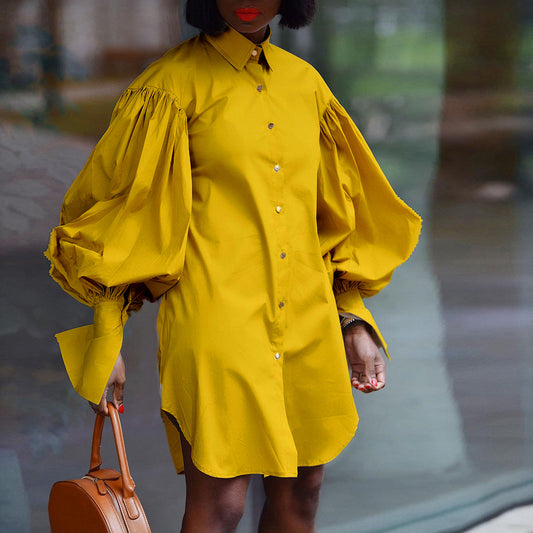 Isobel Mini Shirt Bubble Dress - Dresses, Shirts & Shorts