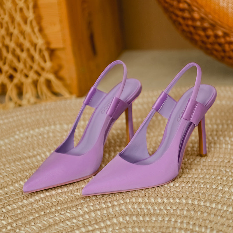 Matalia Satin Pumps - Pumps