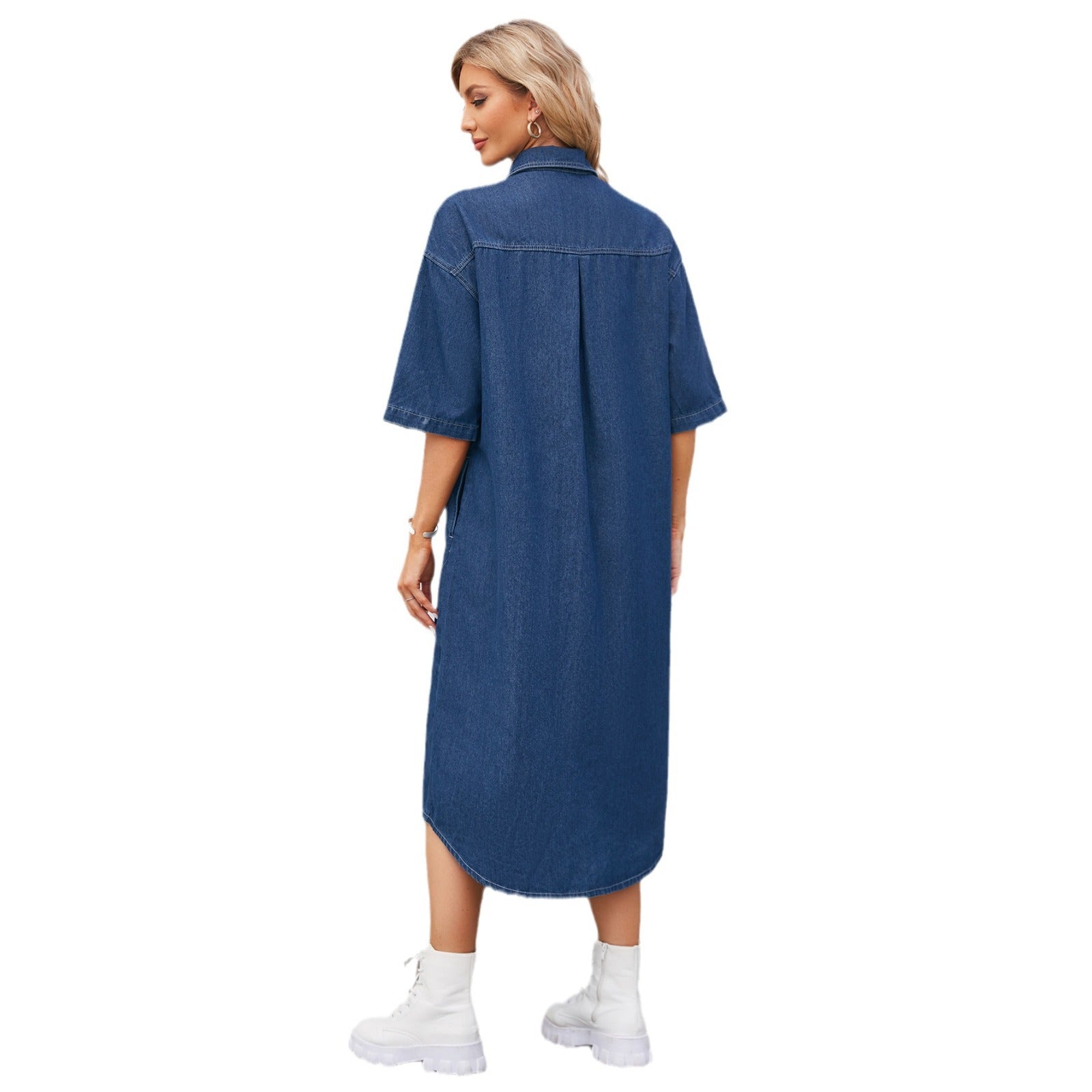 Natalia Denim Shirt Dress - Denim, Dresses, Shirts & Shorts