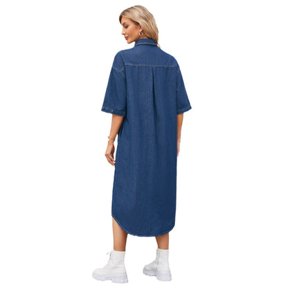 Natalia Denim Shirt Dress - Denim, Dresses, Shirts & Shorts
