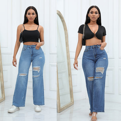 Say What You Want Baggy Jeans - Denim, Pants