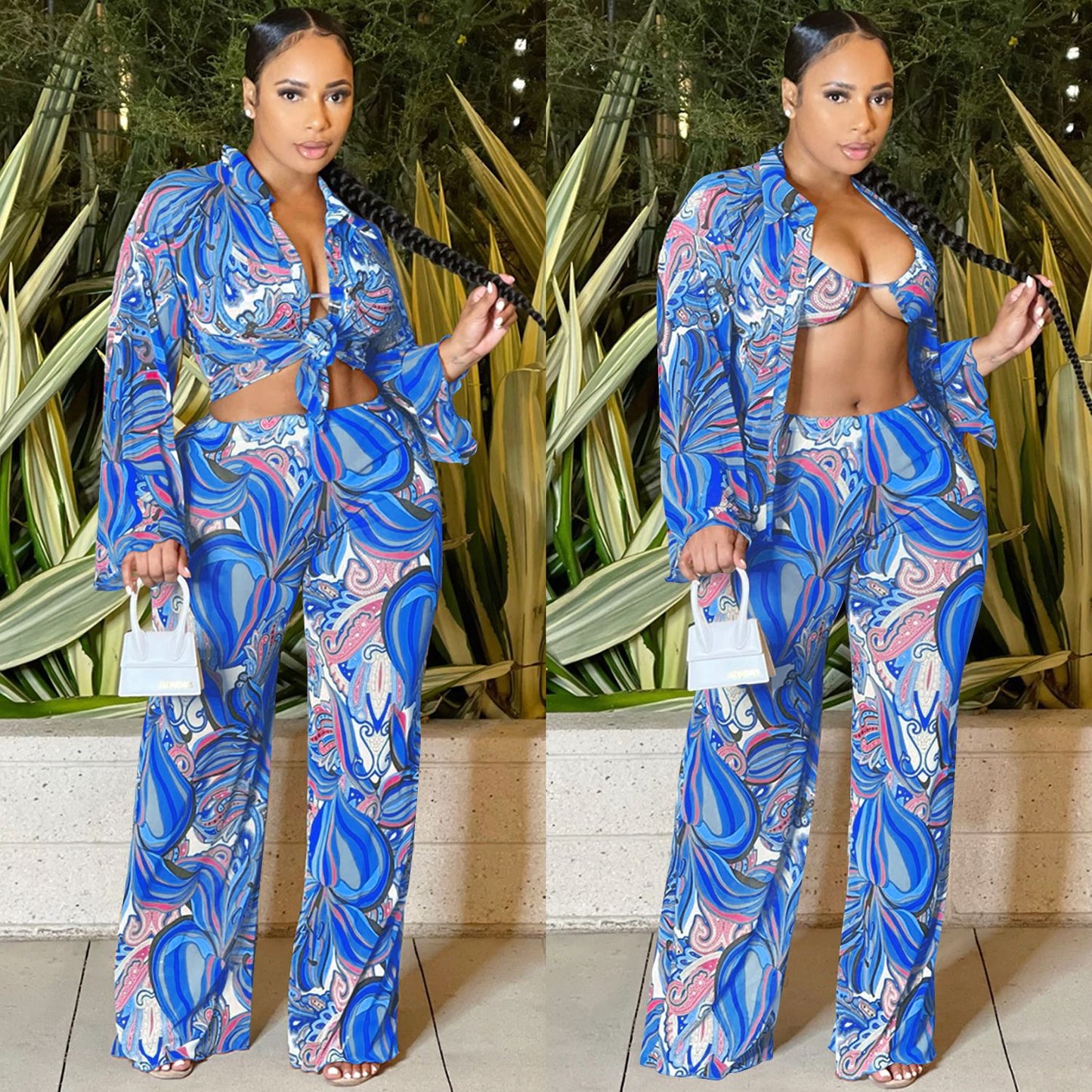 Getting Attention Summer Set - Beachwear, Two Piece Sets