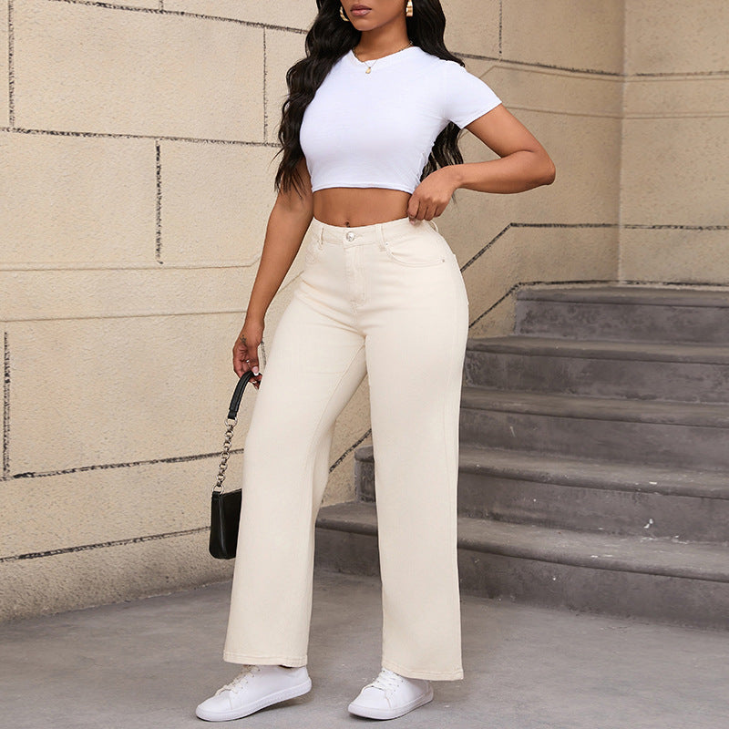 Nina Wide Leg Trouser - Pants