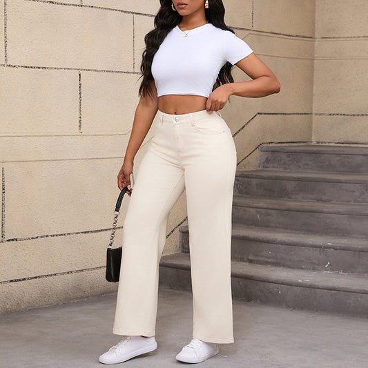 Nina Wide Leg Trouser - Pants