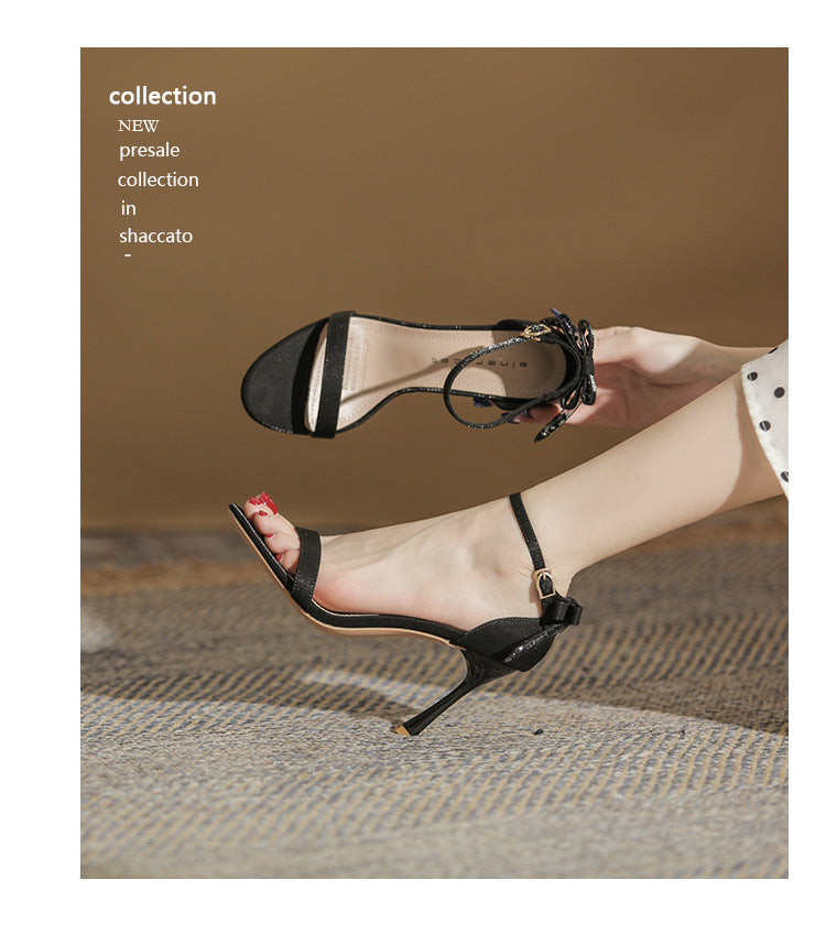 Sleek Elegance - High Heel Sandals