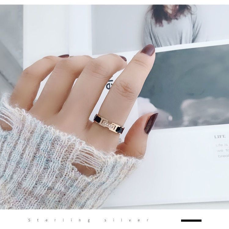 Glimmering Leaf - Rings
