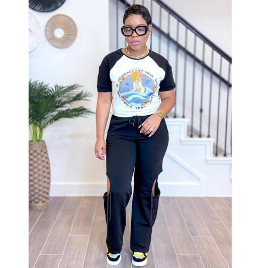 Slim Fit Casual Two-piece - Two Piece Sets