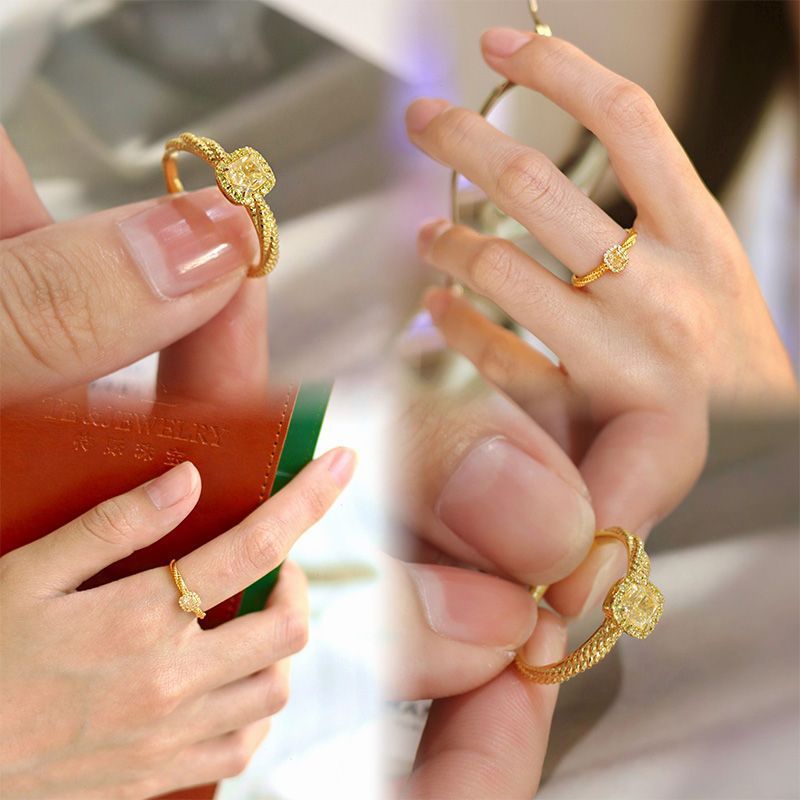 Golden Embrace - Rings