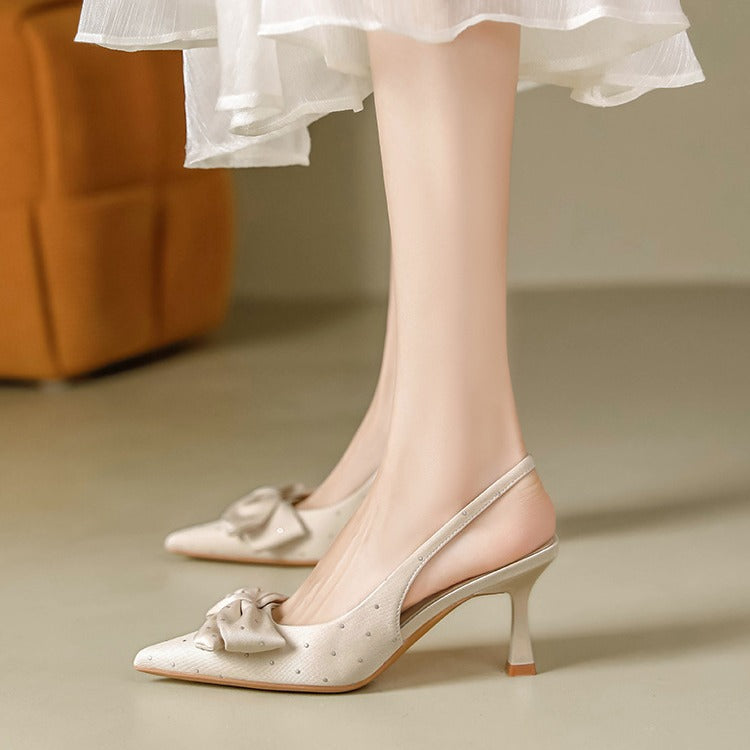 Shirley Rhinestone Pumps - Pumps