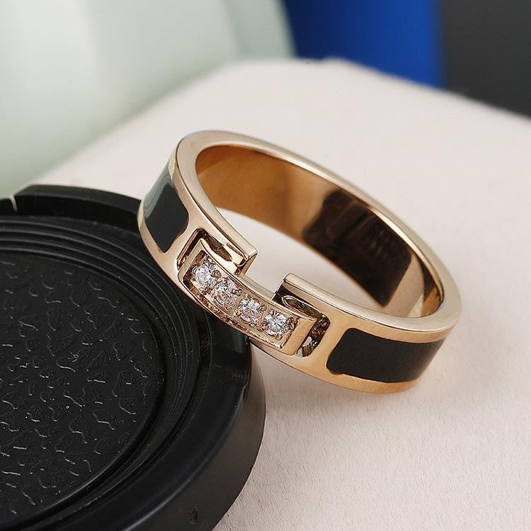 Glimmering Leaf - Rings