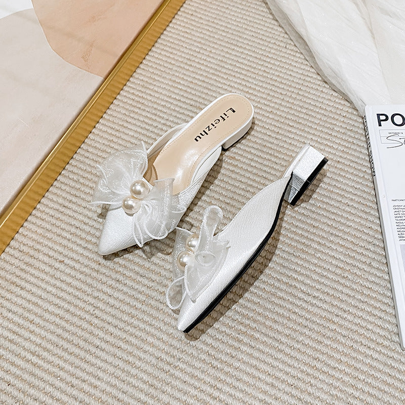 Lullie Satin Pumps - Pumps