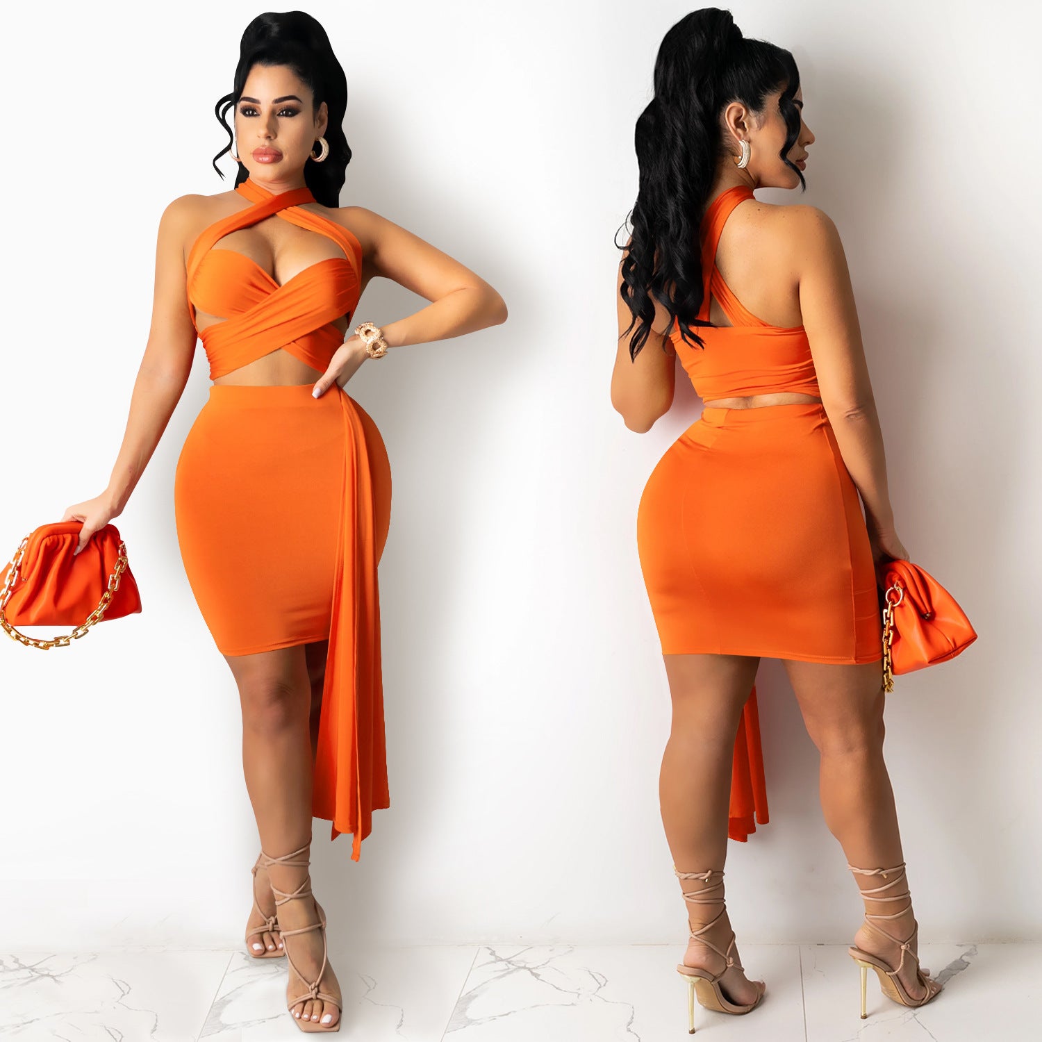 Sara Slick Short Set - Dresses, Two Piece Sets