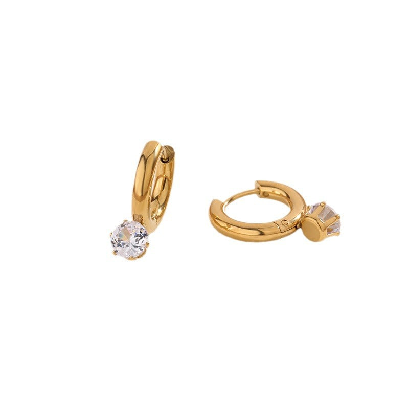 Crystal Danglers - Earrings