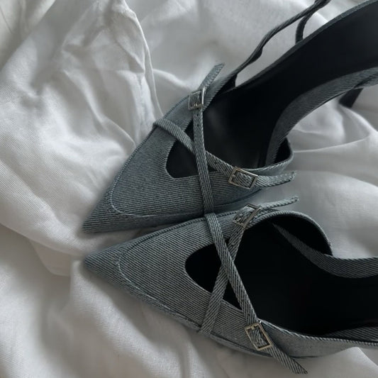 Evangeline Lace Up - Pumps