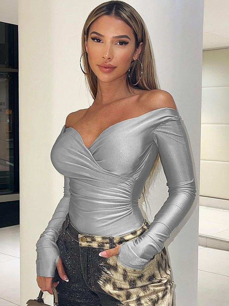 Fool In Love Off Shoulder Top - Tops