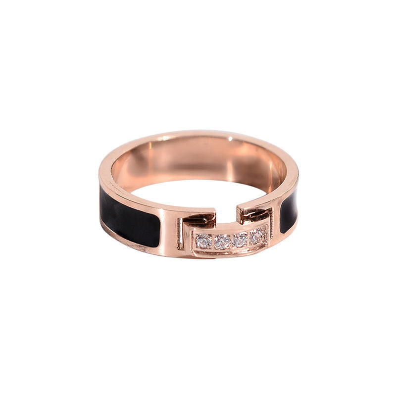 Glimmering Leaf - Rings
