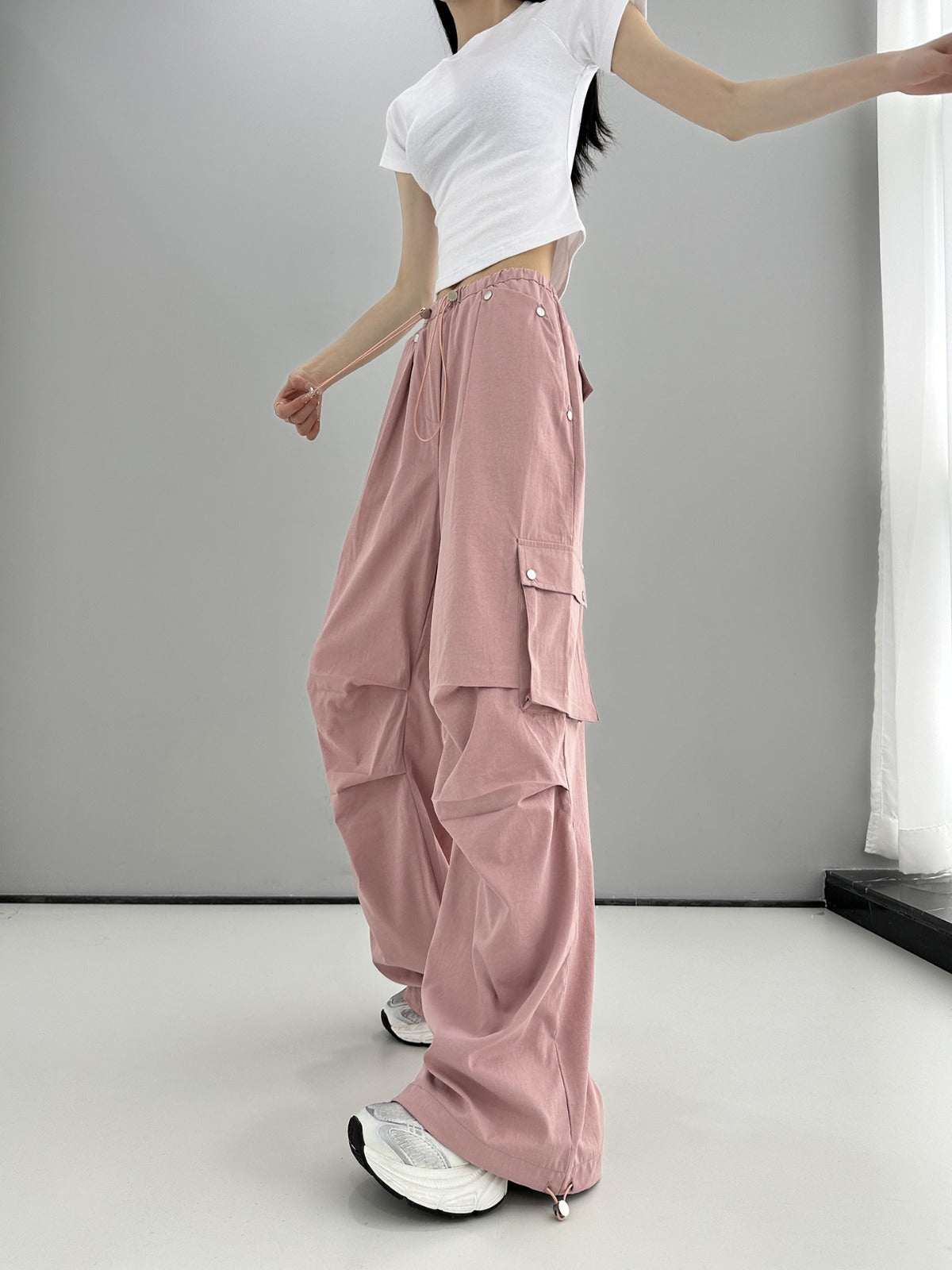 Girl Crush Parachute Pants - Pants