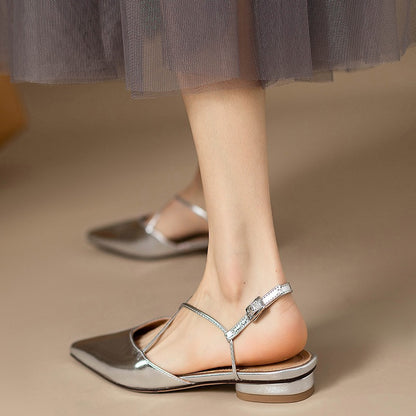 Whitley Flat Heel Pumps - Pumps