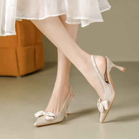 Shirley Rhinestone Pumps - Pumps