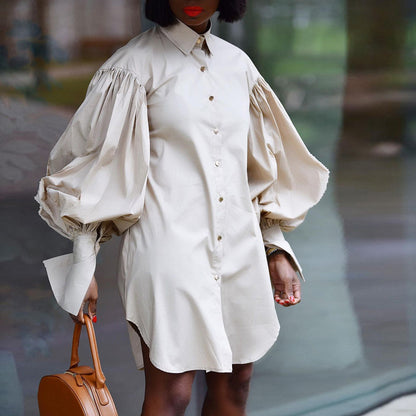 Isobel Mini Shirt Bubble Dress - Dresses, Shirts & Shorts