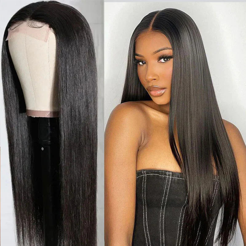 Straight 4x4 Closure Lace Wig - Shop All Wigs, Straight Wigs